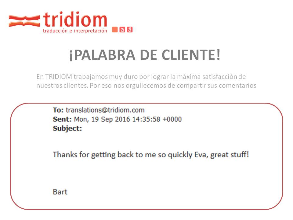 tridiom's tweet photo. Cada día trabajamos duro para ofrecer la excelencia en todos nuestros servicios #xl8 #traduccion #PalabradeCliente https://t.co/VwLAeligHt
