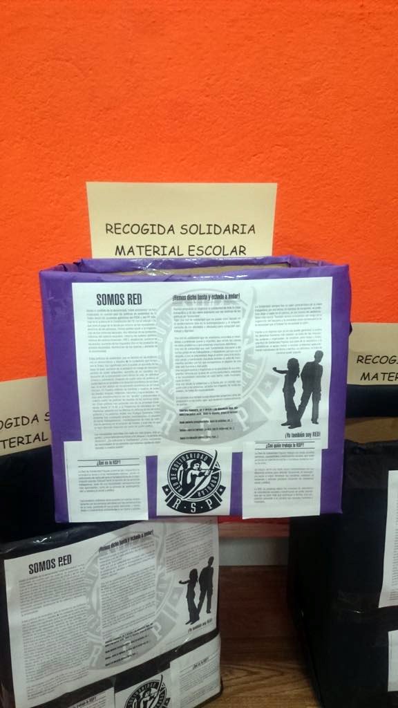 RSP_Pinto's tweet photo. Todo listo para la recogida de material escolar. https://t.co/Kastxd4AOz
