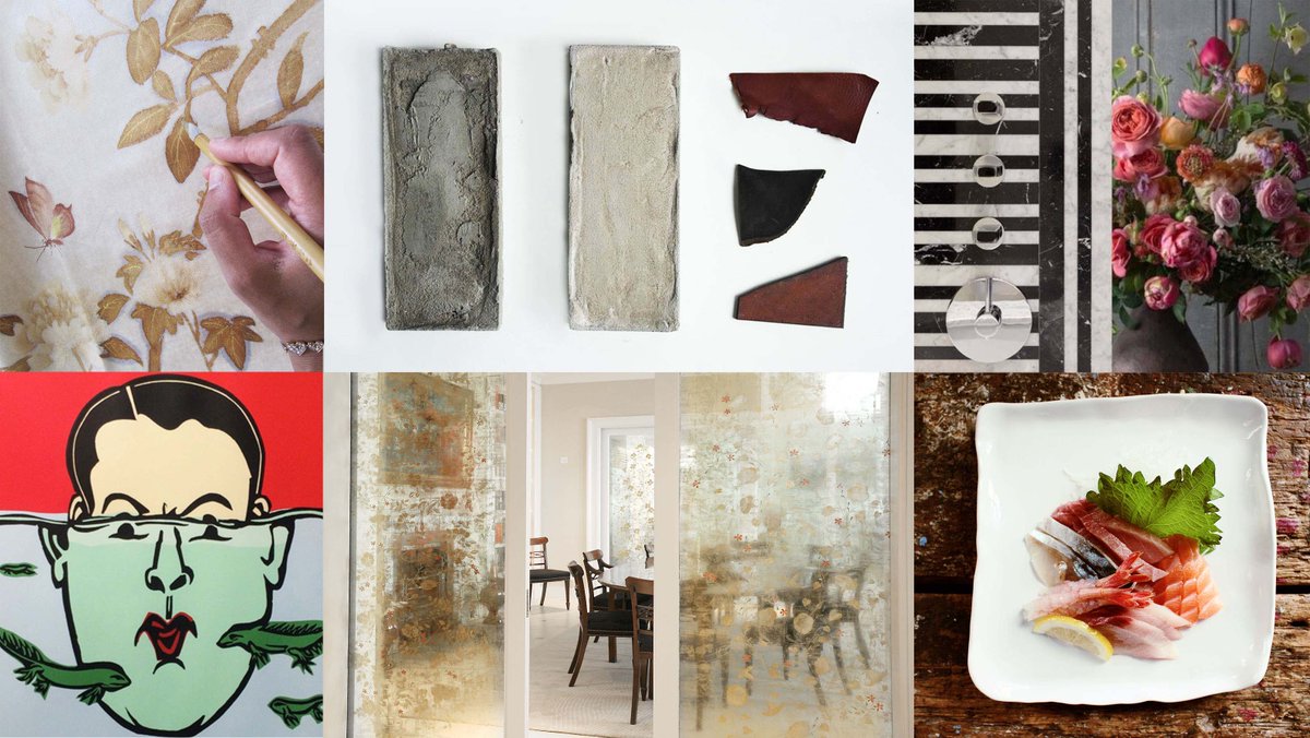 From #Chinoiserie to #craft &amp; artisanal #glass to #silkfabrics #QueensParkDesignDay has something for all #design tastes 22/09/16 #LDF16