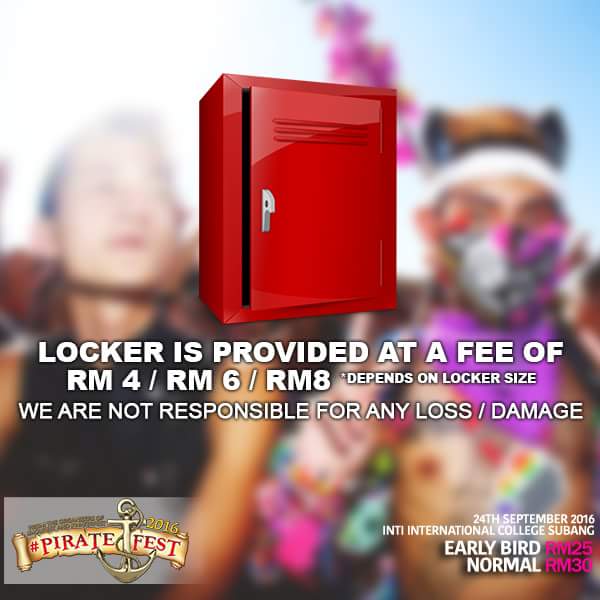 ICSINTISUBANG's tweet photo. #PIRATEFEST
You can buy lockers on that day to store your things at a minimal price.

https://t.co/C9HEZAxGgx https://t.co/oxWNhlrK1s