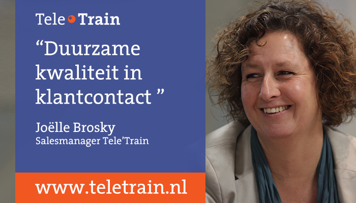 Hoe zorg je voor #duurzame #kwaliteit in #klantcontact? Joëlle Brosky geeft in haar nieuwe #blog het antwoord. bit.ly/2czZ2FF