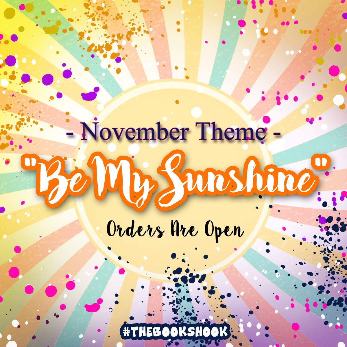 thebookshook_'s tweet photo. The theme for our Nov Box is here! 🌞
The box contains a YA romance novel &amp; amazing goodies/bookish treats! 
DM or email us to subscribe! https://t.co/JqfN3SIHFp