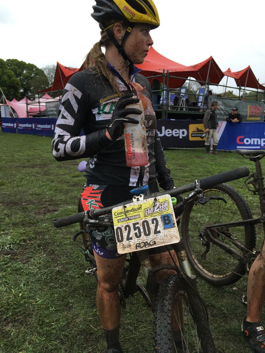 The drink of choice for a hard race.Thank you <a href="/High5_ZA/">HIGH5 South Africa</a> for getting me to the finish line. <a href="/Hill2HillMTB/">Hill 2 Hill</a>