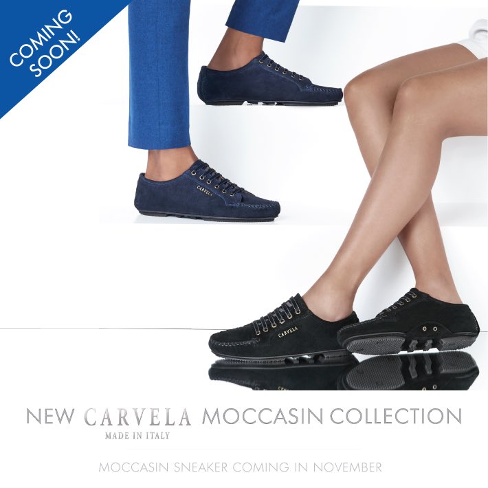 Carvela Moccasin Sneakers hit shelves 