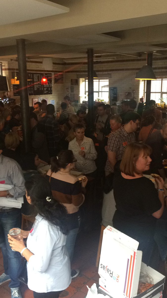 testing_atelier's tweet image. Pizzas going down well #testingatelier