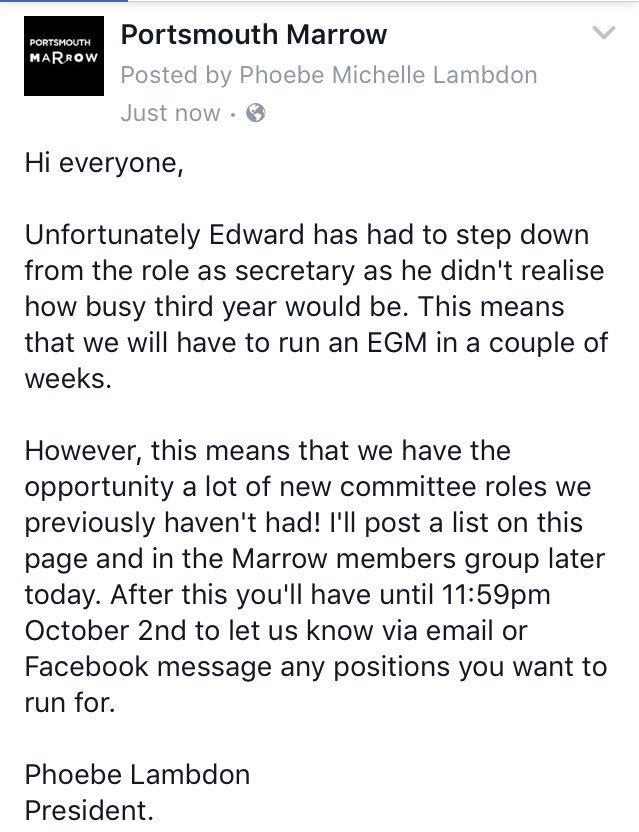 Important news! EGM coming soon!