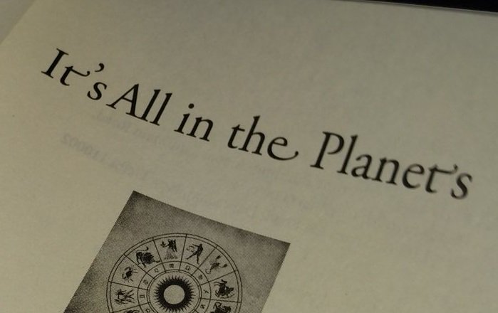dypalie's tweet photo. Hi, I'm Deepali and this font makes me go 'It's all in the planet's what?' #BeingAnEditor https://t.co/9LEYk19lZq