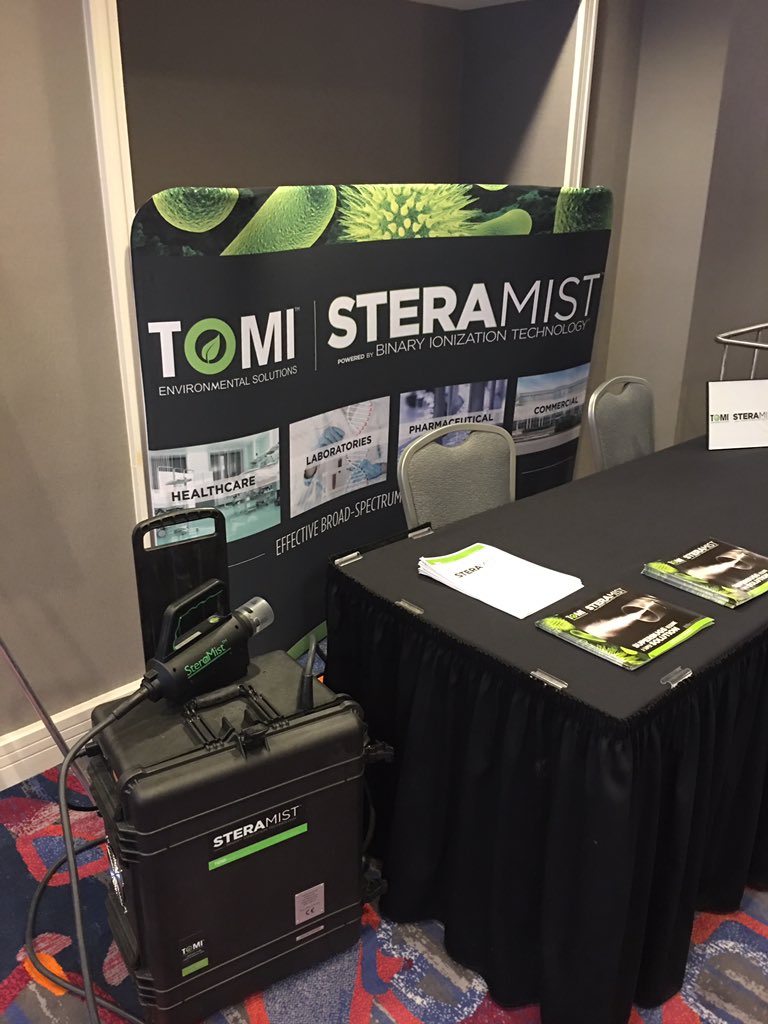TOMIMist's tweet photo. TOMI | SteraMist, platinum sponsors #Cdiff2016 @cdiffFoundation #raisingcdiffawareness https://t.co/GeK5jckeLR