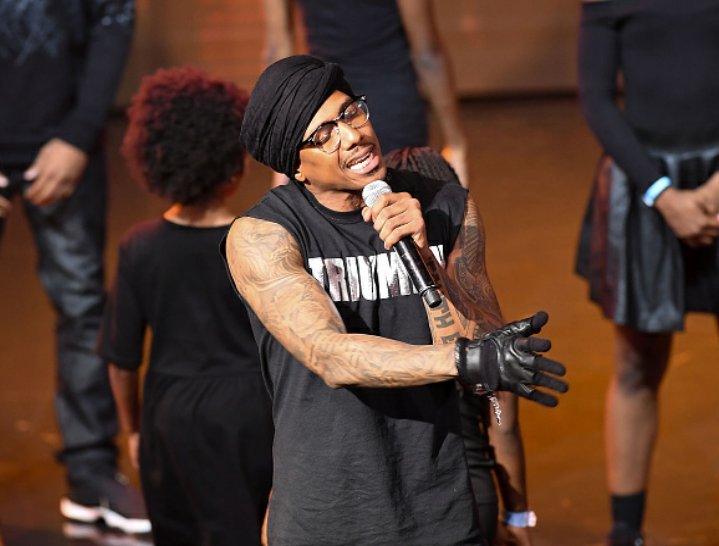 NcredibleNCFan's tweet photo. Photos: @NickCannon performed on stage at the #TriumphAwards2016 #TooBrokeToVote #Ncredible #NcredibleGang https://t.co/oH06WbfOlx