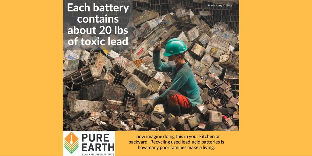 PureEarthNow's tweet photo. #EndPollution #pollution #leadpoisoning #poisonedpoor #recycling #battery #batteryrecycling #Ulab #Slab https://t.co/0QzoYVaSGr