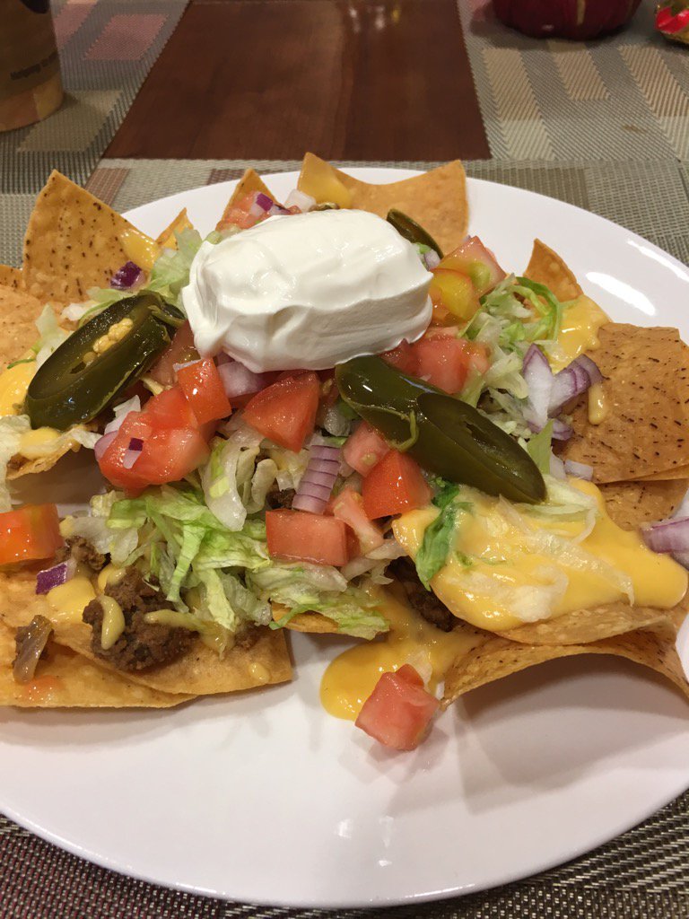 Fefann's tweet photo. Nacho Bar #AMITL @TrezevantManor @MorrisonCLiving @SelkhodarySaid https://t.co/SxrlRdkbzu