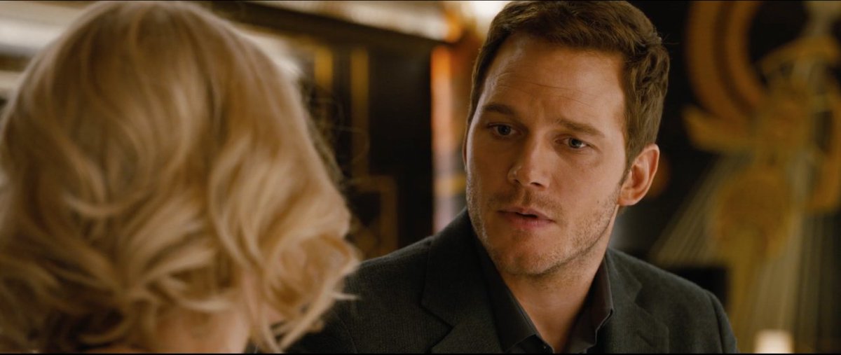 IndieWire's tweet photo. #Passengers looks epic. Watch Jennifer Lawrence and Chris Pratt in the first trailer: https://t.co/StkSe7cFpY https://t.co/NvZg37RZo8