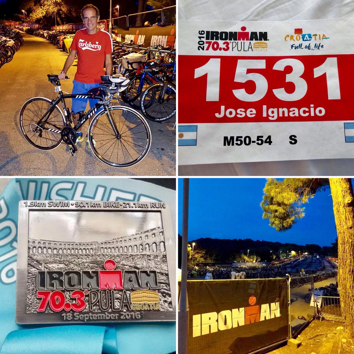 TRIANORTE's tweet photo. Presencia Argentina de un integrante de Trianorte en #IM703Pula 🇭🇷 👏🏼 https://t.co/yU3CAAJz1z