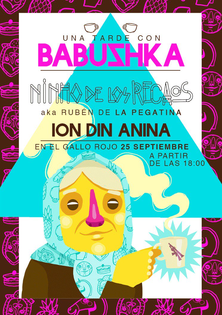 <a href="/CulturaSevillaC/">Cultura Sevilla Ciud</a> 25 Septiembre! Fiesta Tropical en #Sevilla en <a href="/GalloRojo_ART/">gallorojo</a> !! <a href="/ninhodelosrecao/">Ruben Sierra 👟👞</a> &amp; <a href="/Ion_din_Anina/">David Ion</a> !! Entrada Libre!