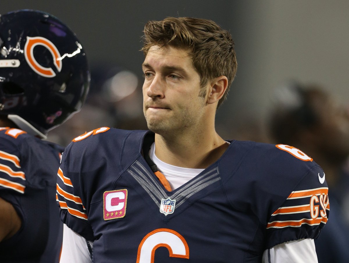 UnSportsESPN's tweet image. "I don't think it's fair for anybody to question Jay Cutler's toughness. Jay Cutler is tough!"

-Tim Hasselbeck
