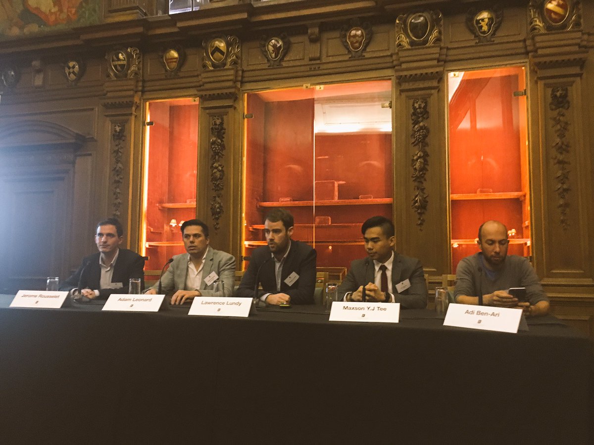 Intelliblock's tweet photo. Start up showcase w @TallysticksIO @Agriledger @BlockexSarl and @jeromerousselot of Jita - Go! https://t.co/uhf9TL1IyS