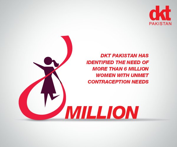 Through DKT Pakistan’s outreach programs, women &amp; couples who are deprived of contraception needs are facilitated.