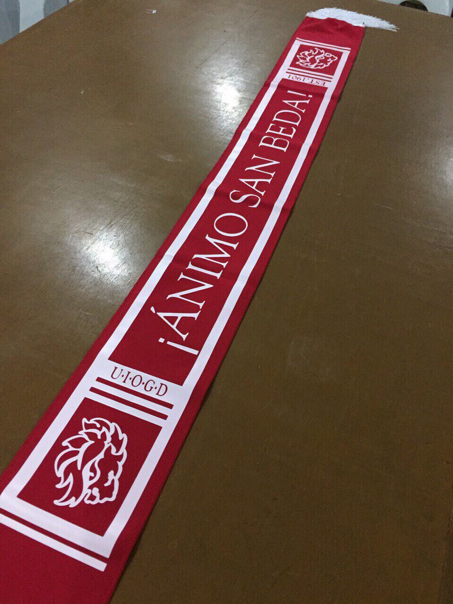 ablaze_clothing's tweet photo. Actual SBC Campus Scarf! Be loud and proud, grab yours now! #LikeNoOther #Ablaze #AnimoSBC https://t.co/JpWOdEn85Z