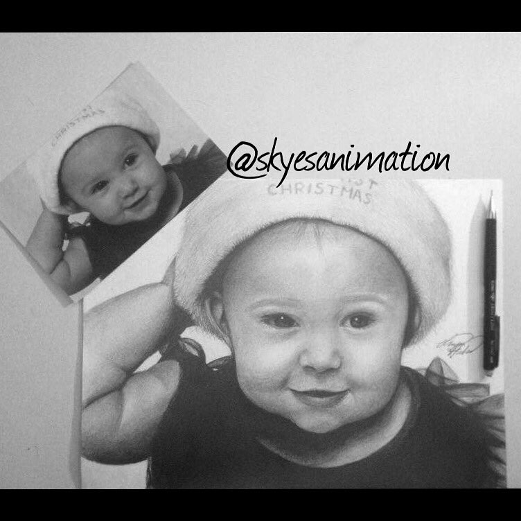 Skyesanimation_'s tweet photo. Throwback to my old drawing ✍🏻️ #baby #draw #drawing #art #artist https://t.co/aakN8AI0wW