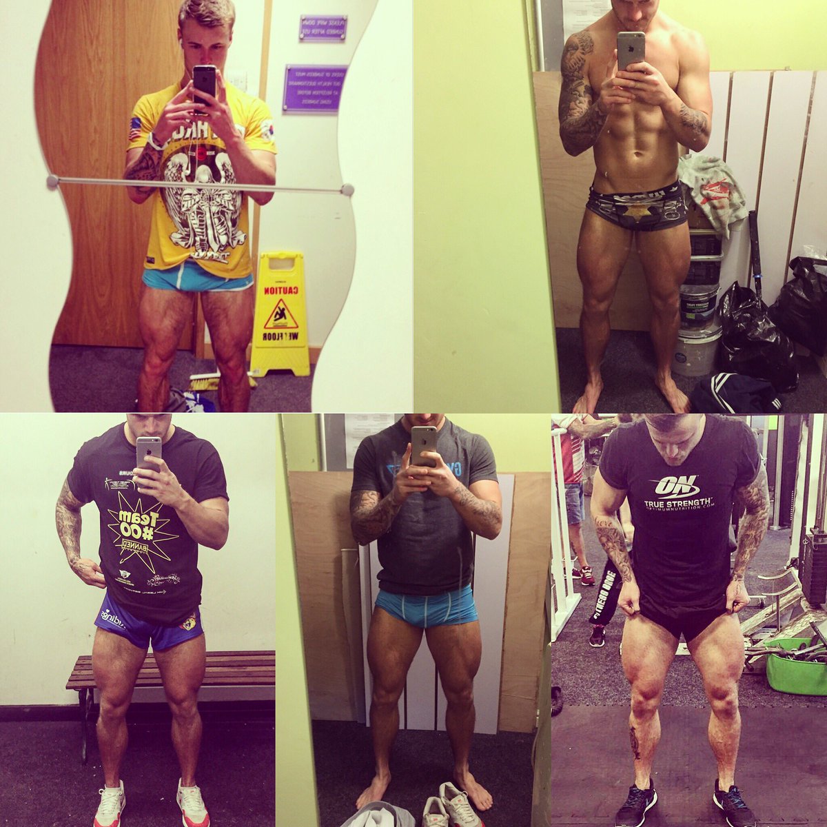 RyanRobinson5's tweet photo. LEG DAY! Progress over the years https://t.co/WCORkJVEYw