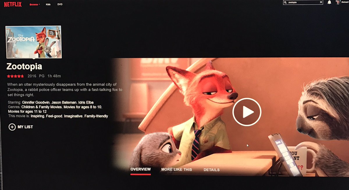 Is Zootopia On Netflix?