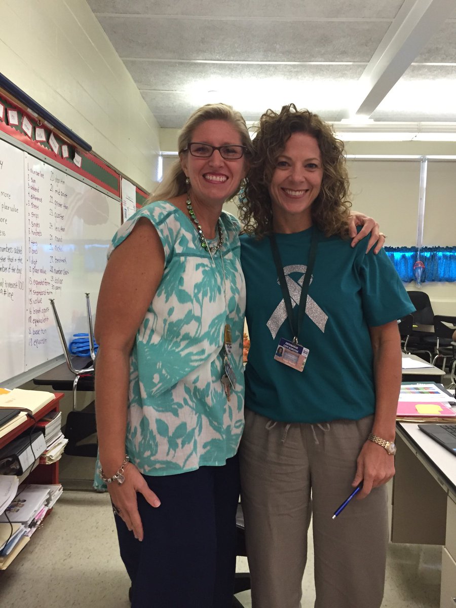 ClarkWindham's tweet photo. Teal Tuesday at PES! https://t.co/Q3i5gq88gG