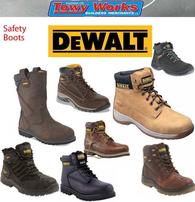 towyworks's tweet photo. get @DEWALT_UK safety boots in store at Towy Works Ltd https://t.co/HFMwGxU6YJ