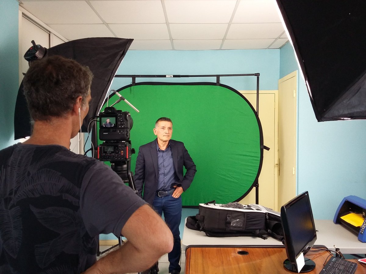 ReseauGRANDDE's tweet photo. Tournage vidéo pour la #gdza @BMorinOfficiel @Eco_Circulaire : levier de réussite pour les #entreprises https://t.co/uLr944p3TB