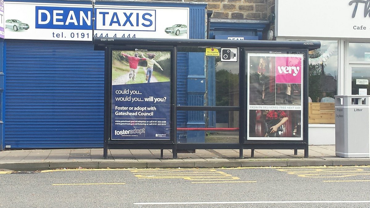 racheljonescc's tweet photo. Great local adshel campaign for #fostering and #adoption with @GMBCouncil as part of the overall media mix #localgov #council #CCUKAds https://t.co/o3bIr9vARc