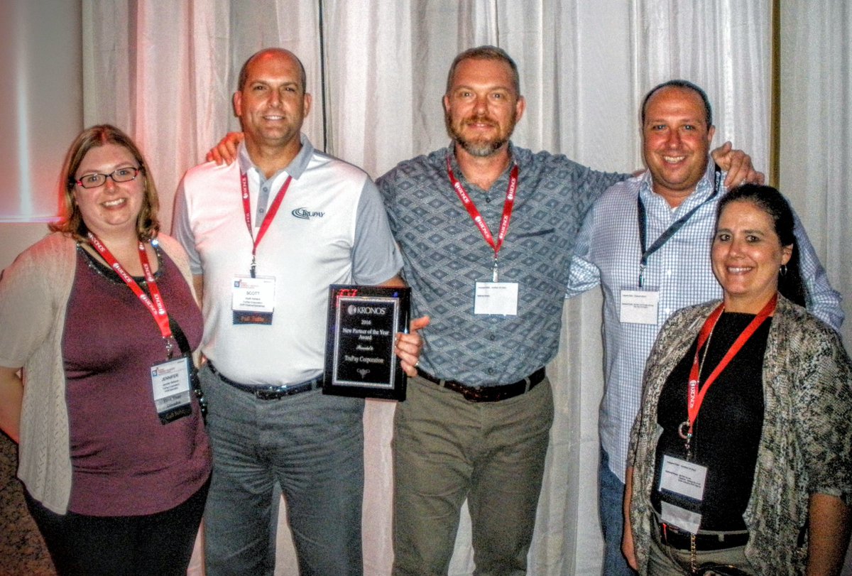 TruPay's tweet photo. Very honored to receive New Partner of the Year Award at the recent #PCW2016 -- thanks to @SaaShr for the support! https://t.co/7qlWSwe8TN
