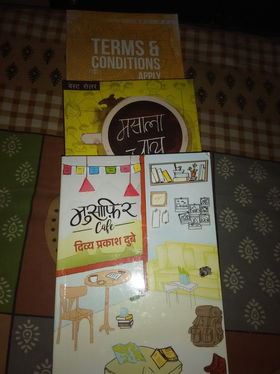 haaso_be's tweet image. All three completed.waiting for next one . @divyapdubey @MusafirCafe #terms_and_condition_apply #masala_chai