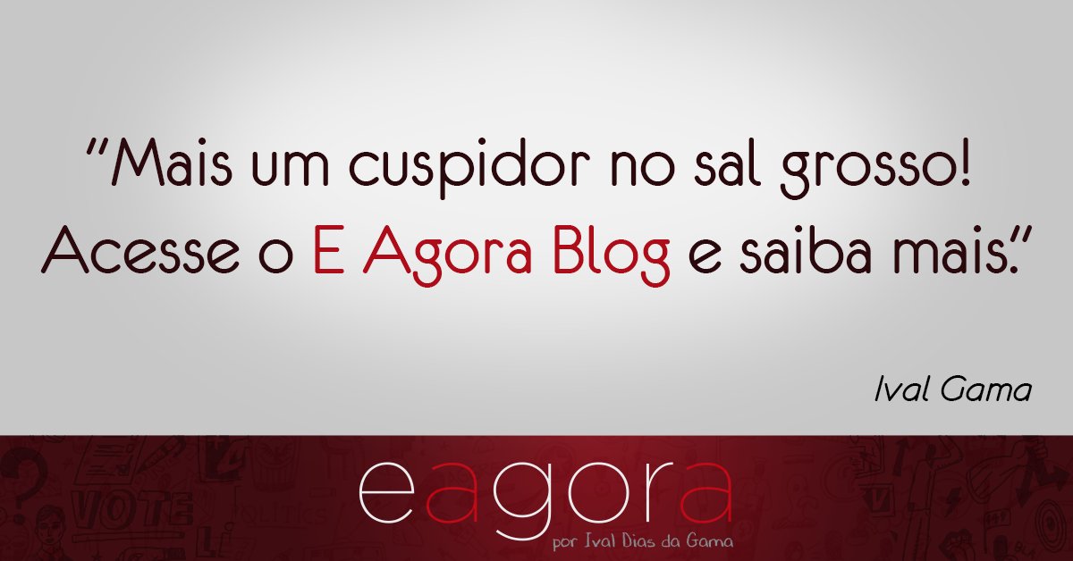eagoraoficial's tweet photo. Acesse o E Agora Blog! (link disponível no perfil) https://t.co/tMFCdOq4Ht