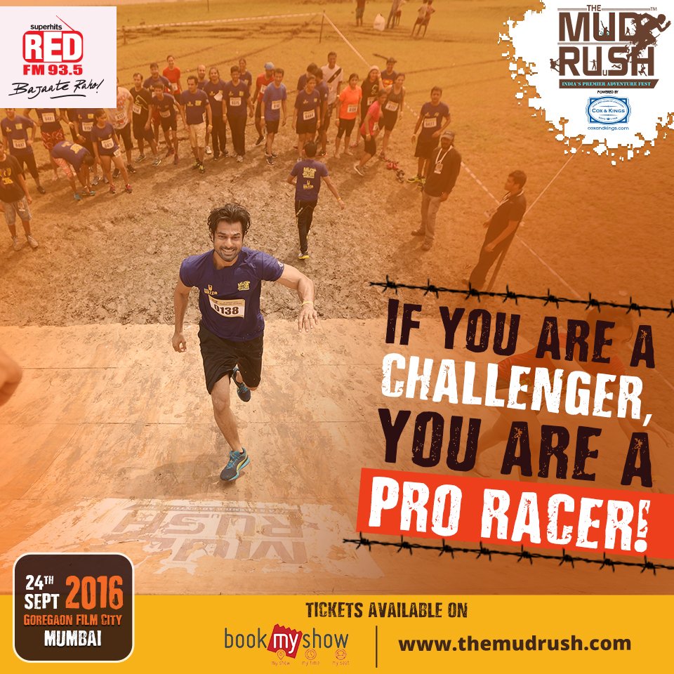 RedFM_Mumbai's tweet photo. Q3-Why should you be at @TheMudRush ? RT, Ans &amp; win passes! #ReadyForTheRush #ContestAlert #Contest @thefreejinn @Contestick @Contestmumbai https://t.co/QZdAwyCn0N