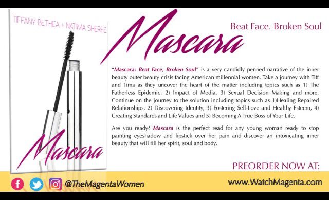 Natima_Sheree's tweet photo. @aliciakeys you've inspired @themagentawomen to find their inner beauty! #MascaraTheBook https://t.co/6mZrSEmYGC
