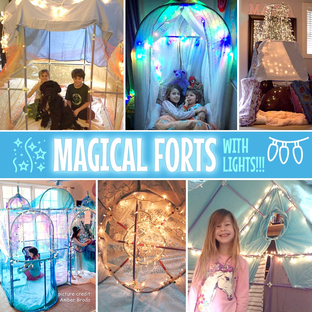 FortMagic's tweet image. Magical #Forts With #Lights?  Yes, please!  fortmagic.com/magical-forts-…