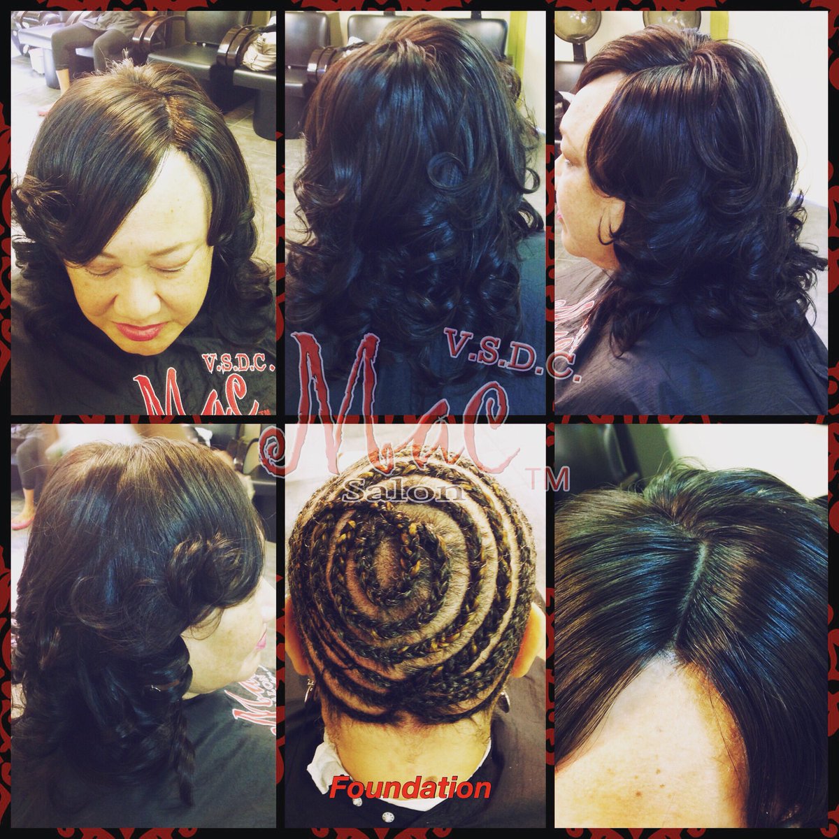 Ms Mac V S D C Salon On Twitter Full Sew In Weave With