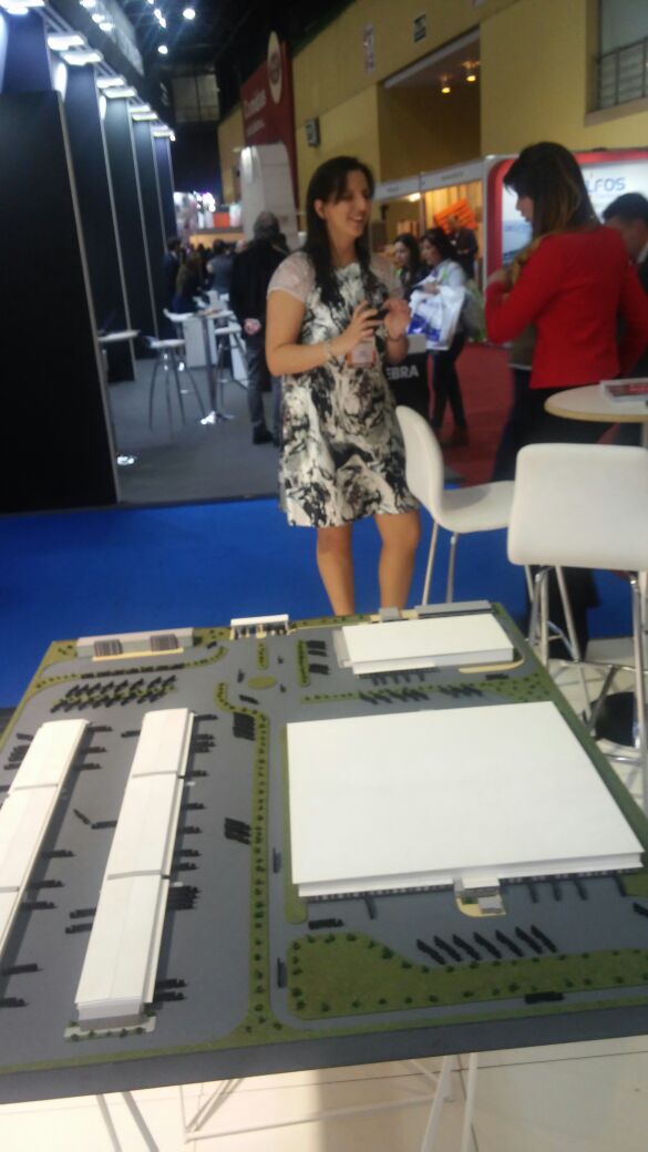 TPSconstructora's tweet image. en #ExpologistiK2016 el stand de @Tecnipisos con la maqueta de MSH