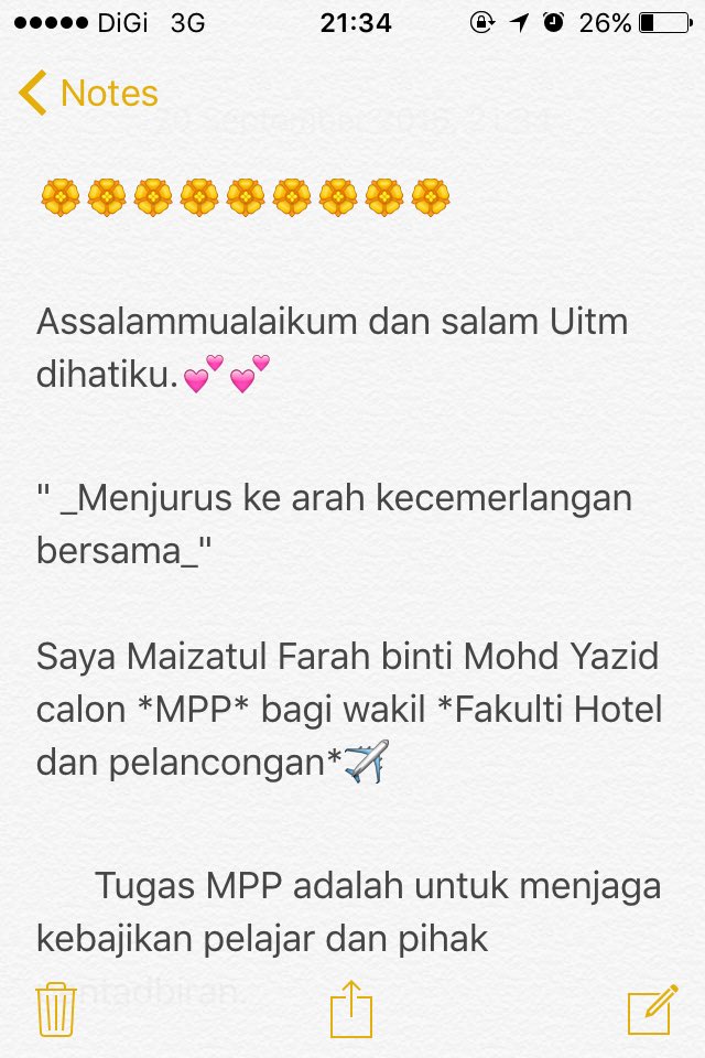 HotourK's tweet photo. #CalonMPPHotour #FarahMaizatul4MPP #Hotour https://t.co/ckKbNAqazq