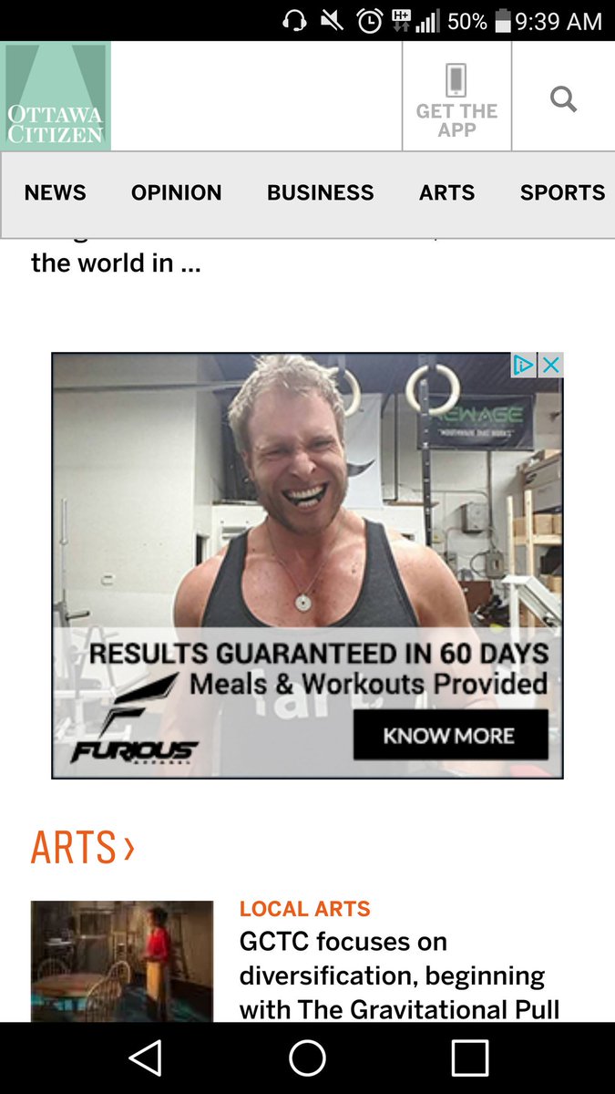 olmsted67's tweet photo. Hey @FuriousPete your ad is in ottawa newspaper online lol https://t.co/ZXjtGDI5Ts