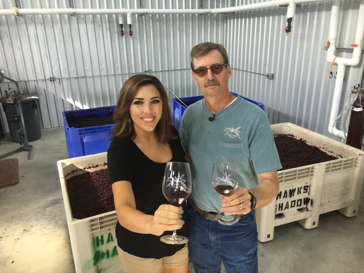 AllisonMillerTV's tweet image. #winemaking with family-run #texaswinery: @hawksshadow #allionthejob @cbsaustin keyetv.com/news/local/all… @AroundDS #hillcountrytx