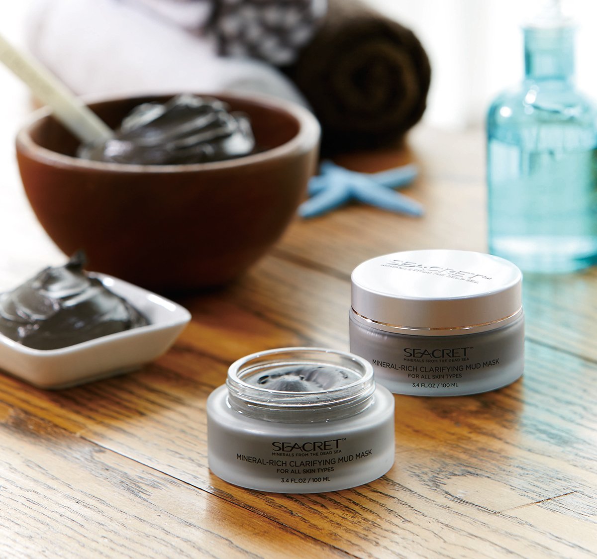 seacretspa's tweet photo. Mineral-Rich Clarifying Mud Mask actively clarifies the skin as it draws out impurities leaving it smooth and fresh https://t.co/YhOVkR5ZIx