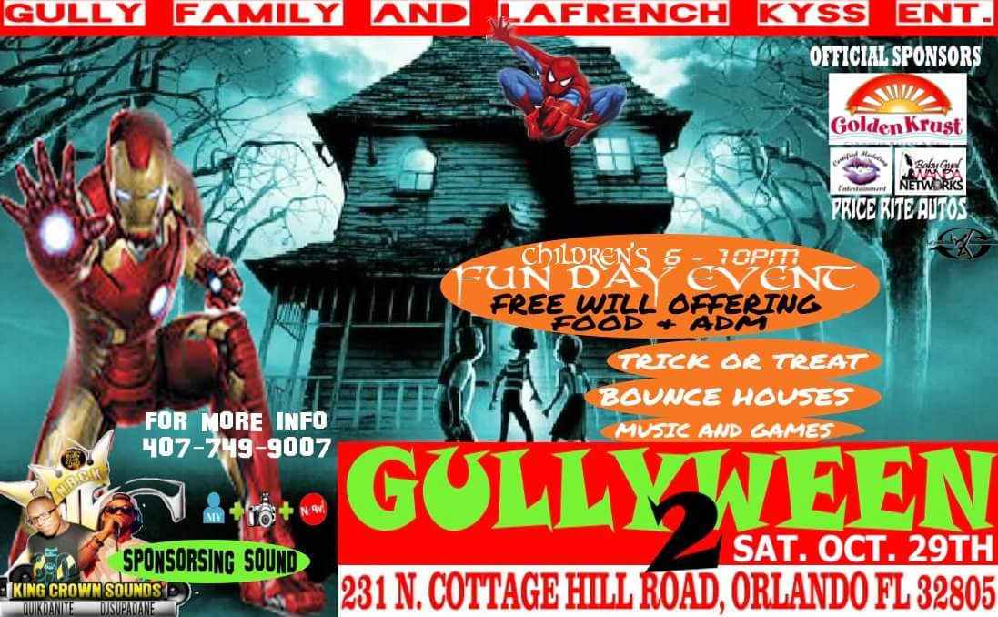 DFrenchmon's tweet image. #Gullyween2
Something for the children
Free for everyone
Costume prize
Best dancer prize
Food refreshments and more