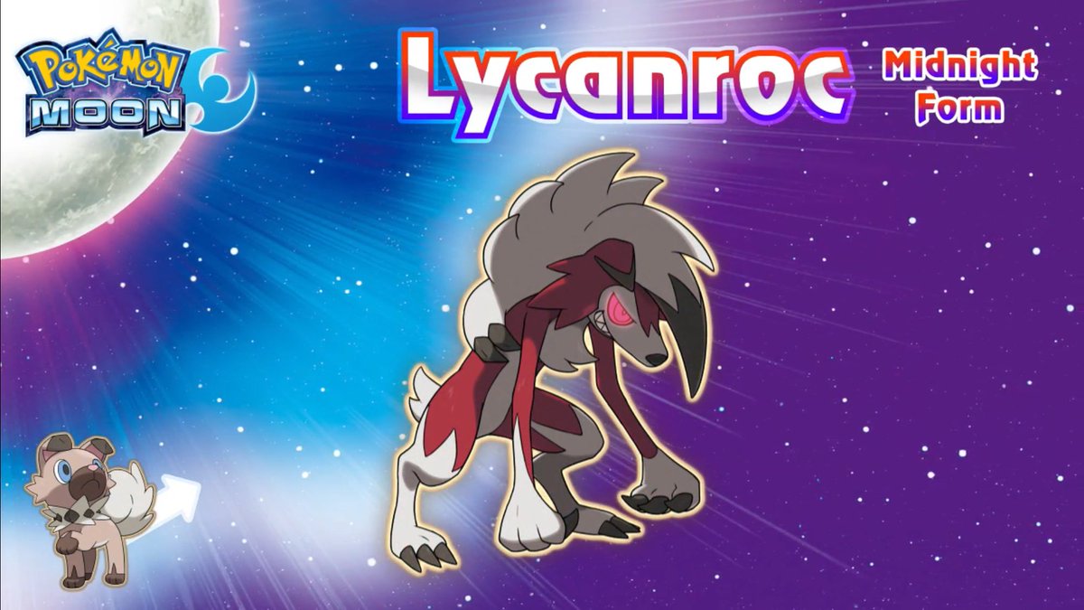 STABCASTdotORG's tweet photo. #Lycanroc #Midnightform is cute, but a little psychotic looking! Love it!! https://t.co/tZUxaJ7e5Z