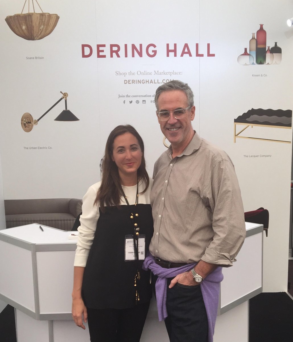 DeringHall's tweet photo. Always nice to see a friendly face! @robertbrownid stopped by stand H42 at @Decorex_Intl. You should too! #Decorex2016 https://t.co/csgOHGhqi6