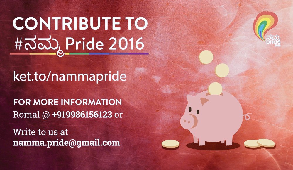 NammaPride's tweet photo. https://t.co/USKwmPc20Q Donate for #nammapride https://t.co/aWsCHvwCiW