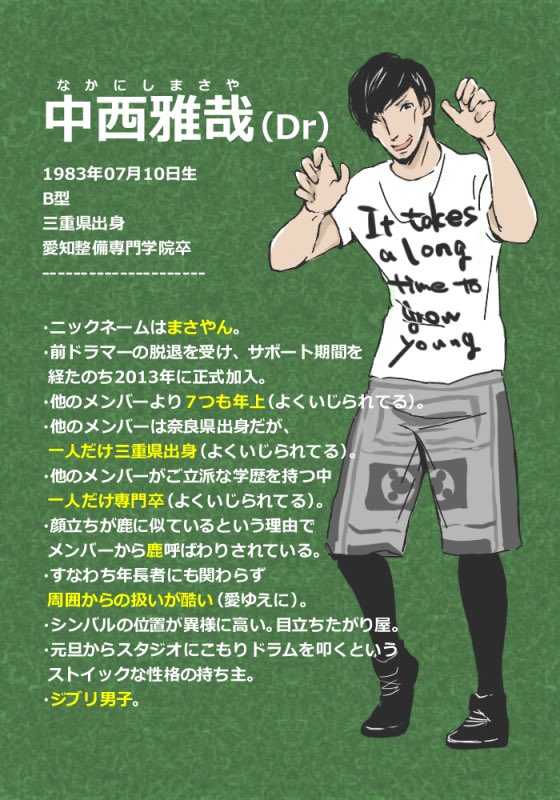 h1m1c0's tweet photo. 明日のJ-ROCKで初めてオーラルを見る方も多いかと思いメンバー紹介を作成してみました🙇ライブはオラオラ、普段はゆるゆる、奈良発のBKW(番狂わせ)４人組バンド・THE ORAL CIGARETTESを何卒よろしくお願いします👏👏👏 https://t.co/yhgEZLNF7J