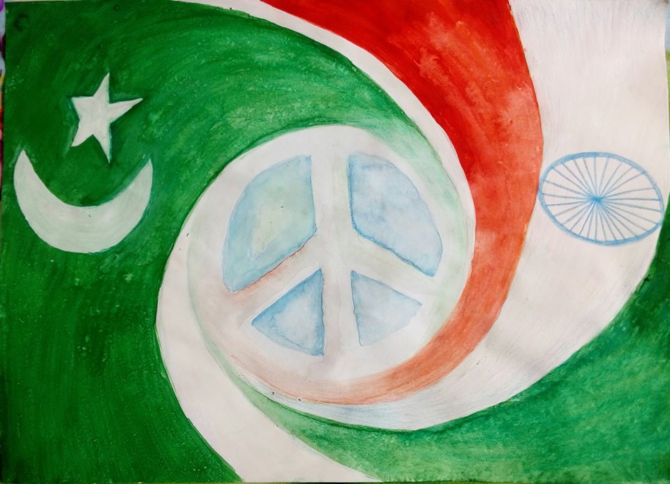 yfpeacei's tweet photo. "Don't let borders of land separate our Hearts. Let all differences merge to bring peace to the longing hearts."
Submitted by @anjali_411 https://t.co/WgRzy2TRjw
