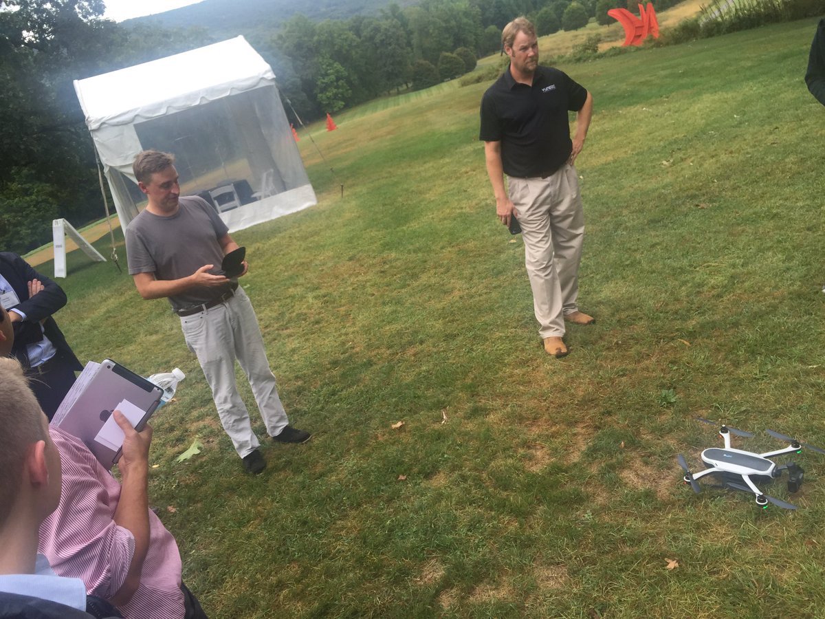 Flyspan's tweet photo. Glad to be part of @OppFunds #droneday with @GoPro @YuneecAviation @Parrot and others. https://t.co/vU5G81KXXK