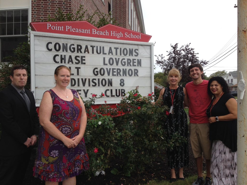 BeachPrincipal's tweet photo. PPBHS staff congratulates Chase Lovgren.  Way to go, Chase! https://t.co/U8l0yGmkgq