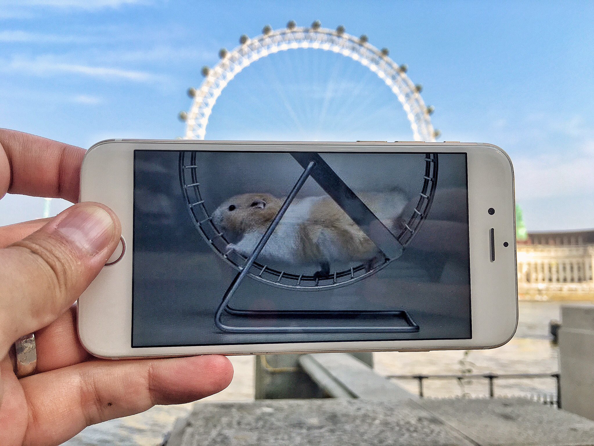 Дополненная реальность iphone